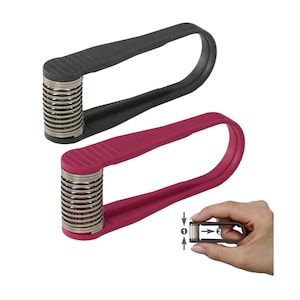 Pinzetta per la depilazione del viso / pinzetta per sopracciglia monobrow / strumento di bellezza rosso o nero