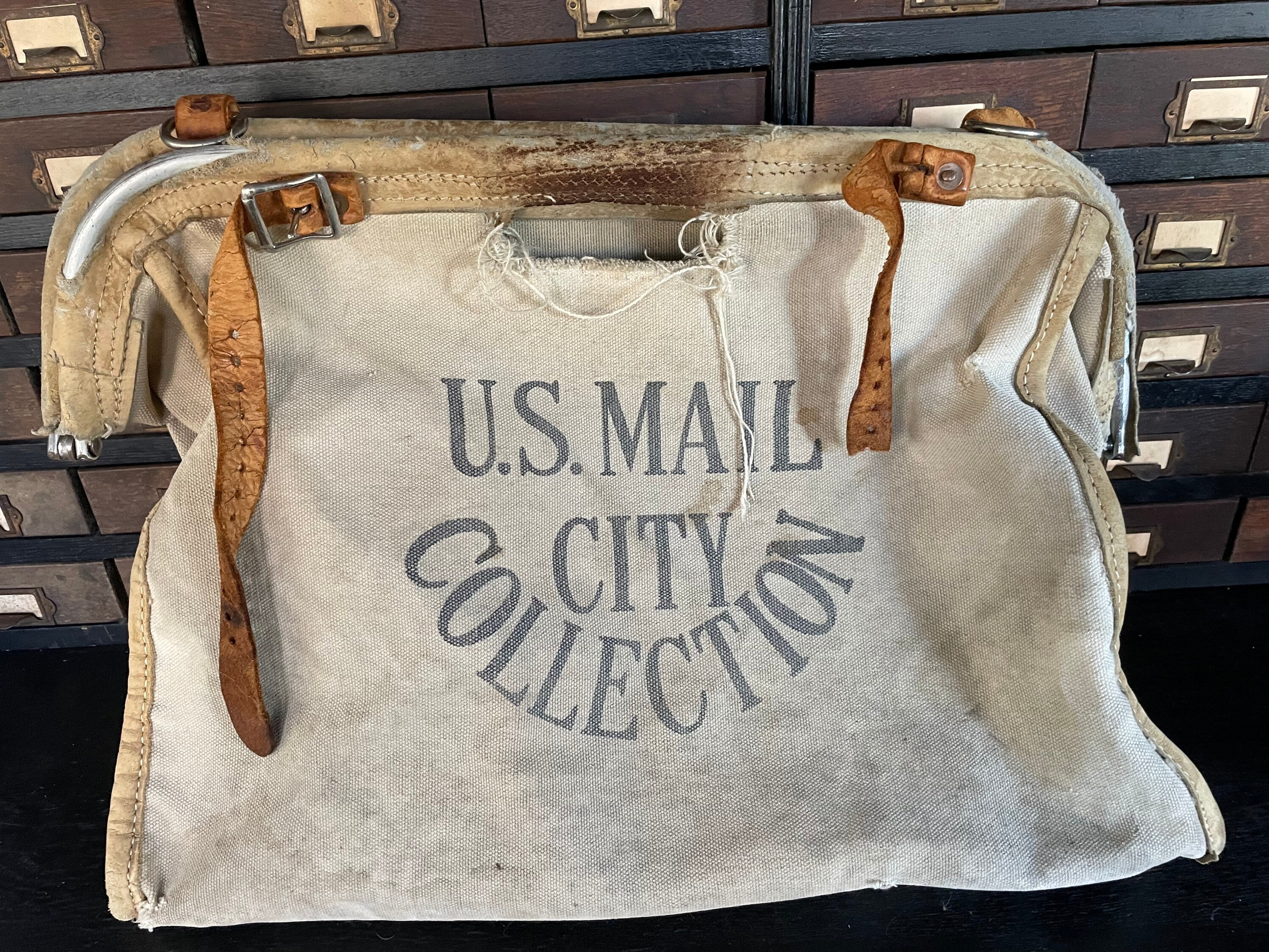 Vintage Us Mail Bag - Etsy