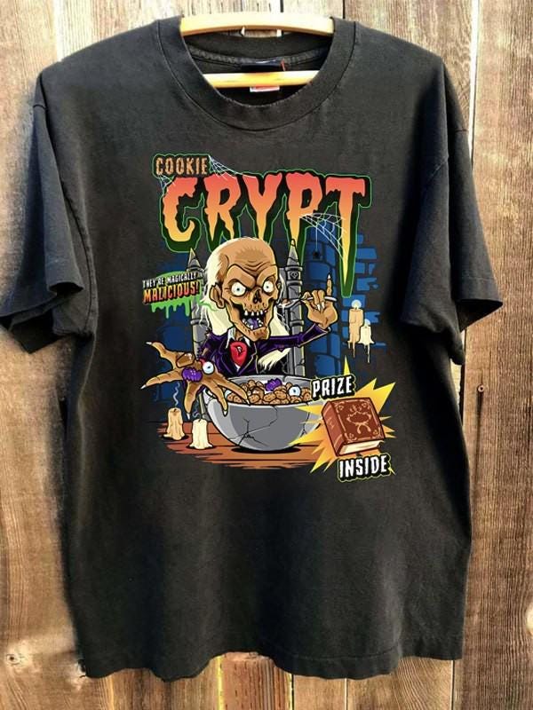 VINTAGE ヴィンテージ TALES FROM THE CRYPT ハリウッド ナイトメア プリント 半袖Tシャツ ホワイト サイズXL ムービー ホラーT 良品 中古 4b000365 楽天市場】VINTAGE ヴィンテージ TALES FROM THE CRYPT ハリウッド