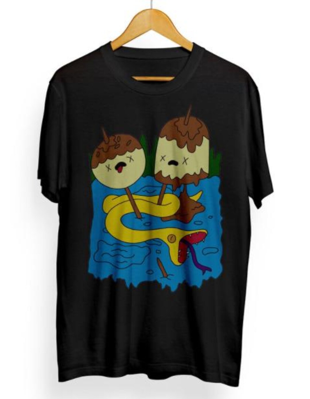 90年代ヴィンテージ ブラック「プリンセス・バブルガム」ロックTシャツ S-5XL アドベンチャータイム マーセリン - Etsy 日本, image size:1080x1390