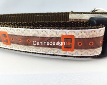 Collier pour chien, ceinture, 1 pouce de large, réglable, dégagement rapide, moyen, 13-19 pouces