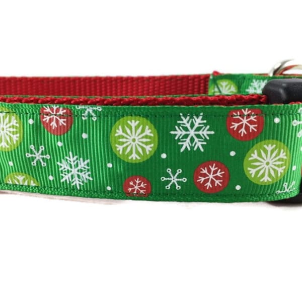 Christmas Dog Collar Etsy