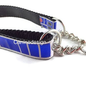 Dog Collar, R2D2, Star Wars, 1 inch wide, adjustable plastic or metal side release buckle, or chain martingale image 4