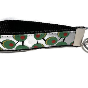 Olive Keychain, Key fob, Wristlet image 2