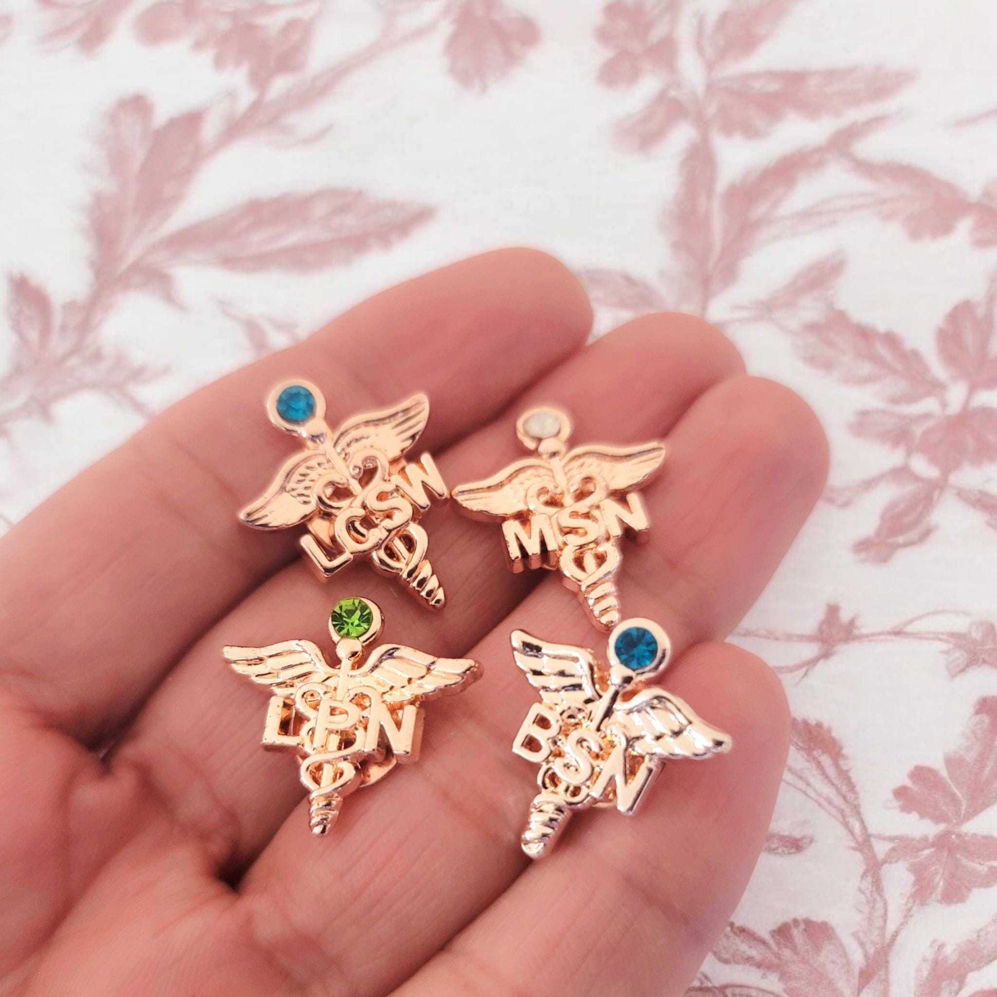 Rose Gold Brooch - Etsy