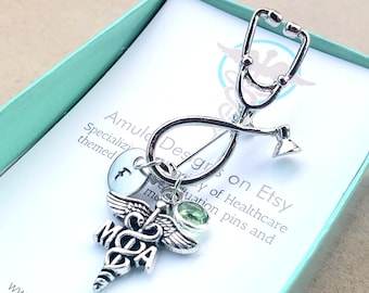 MA Pin - Medical Assistant Pin - MA gift - Medical Assistant gift - MA pinning - Medical Assistant pin for graduation