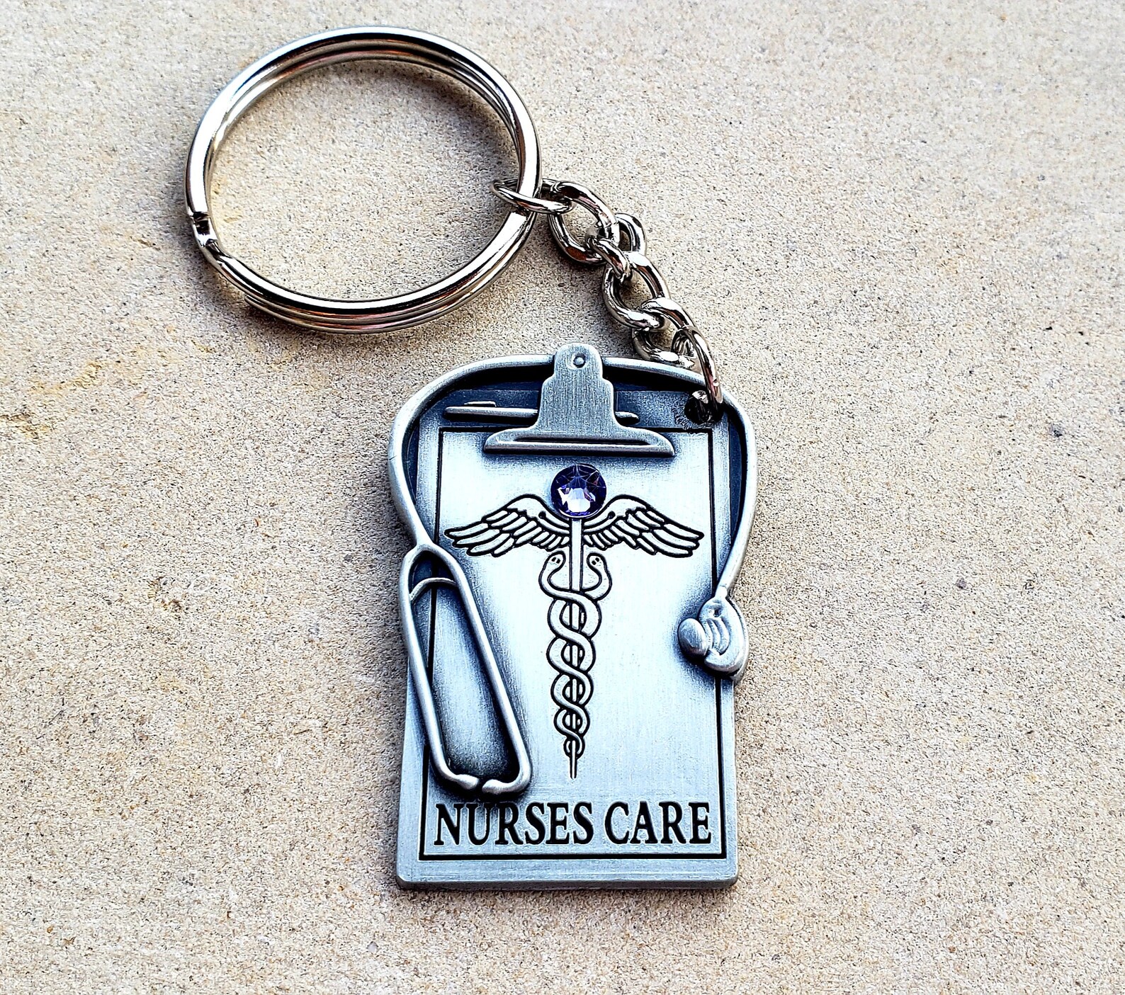 Nurse Care Keychain Nurse Gift Keychain for Nurse Nurse Etsy