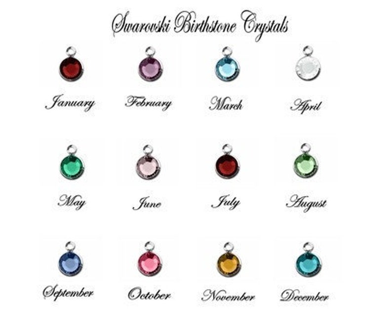 MD Medical Doctor Student Graduation Gift Handstamped Personalized Crystal Birthstone Initial Lariat Style Necklace