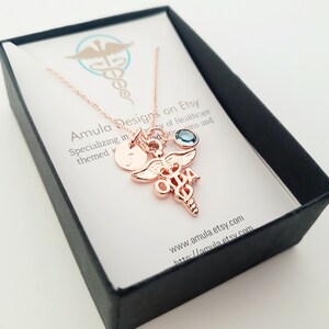 Rose Gold OTA Necklace - Occupational Therapy Assistant Therapist Necklace - Personalized OTA Necklace - OTA gift for graduation - ota gift