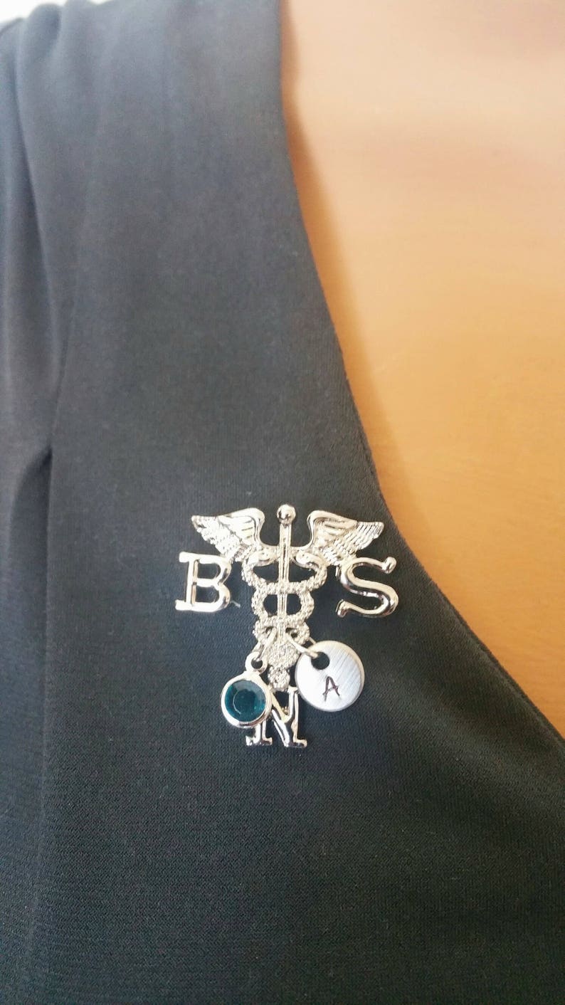 BSN Pin - Bachelors of Science in Nursing Pin - Custom BSN Pin With ...