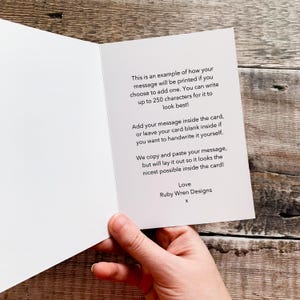 1st Anniversary Card, Origami Heart Photo Card, Personalised Paper Wedding Anniversary, Large Handmade Keepsake Gift, For Wife, Husband