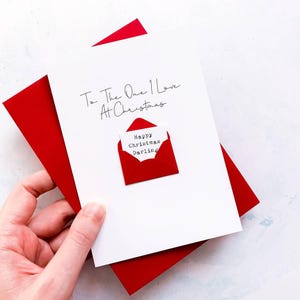 パーソナライズされた愛する人へのクリスマスカード、夫へのクリスマスカード、妻へのクリスマスカード、ガールフレンドへのクリスマスカード、ボーイフレンドへのクリスマスカード