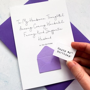 À mon merveilleux mari carte d'anniversaire, carte d'anniversaire de mari, carte d'anniversaire de partenaire, carte d'anniversaire pour mari, carte de mari personnalisée
