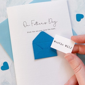 Vom Hund, Vatertagskarte, Vatertag UK, Papa Vatertag, Vatertagskarte für Ehemann, Vatertagskarte personalisiert, Hundepapa