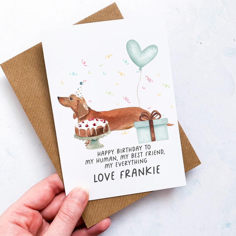 Tarjeta Cumpleaños 3D Pop-Up Perros - Sorpresa Y Original Para Amantes De Los Perros | Con Sobre