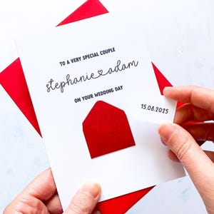 À personnaliser sur votre carte de mariage, pour un couple spécial, pour lui, félicitations, souvenir de la date du mariage, cadeau fait main personnalisé