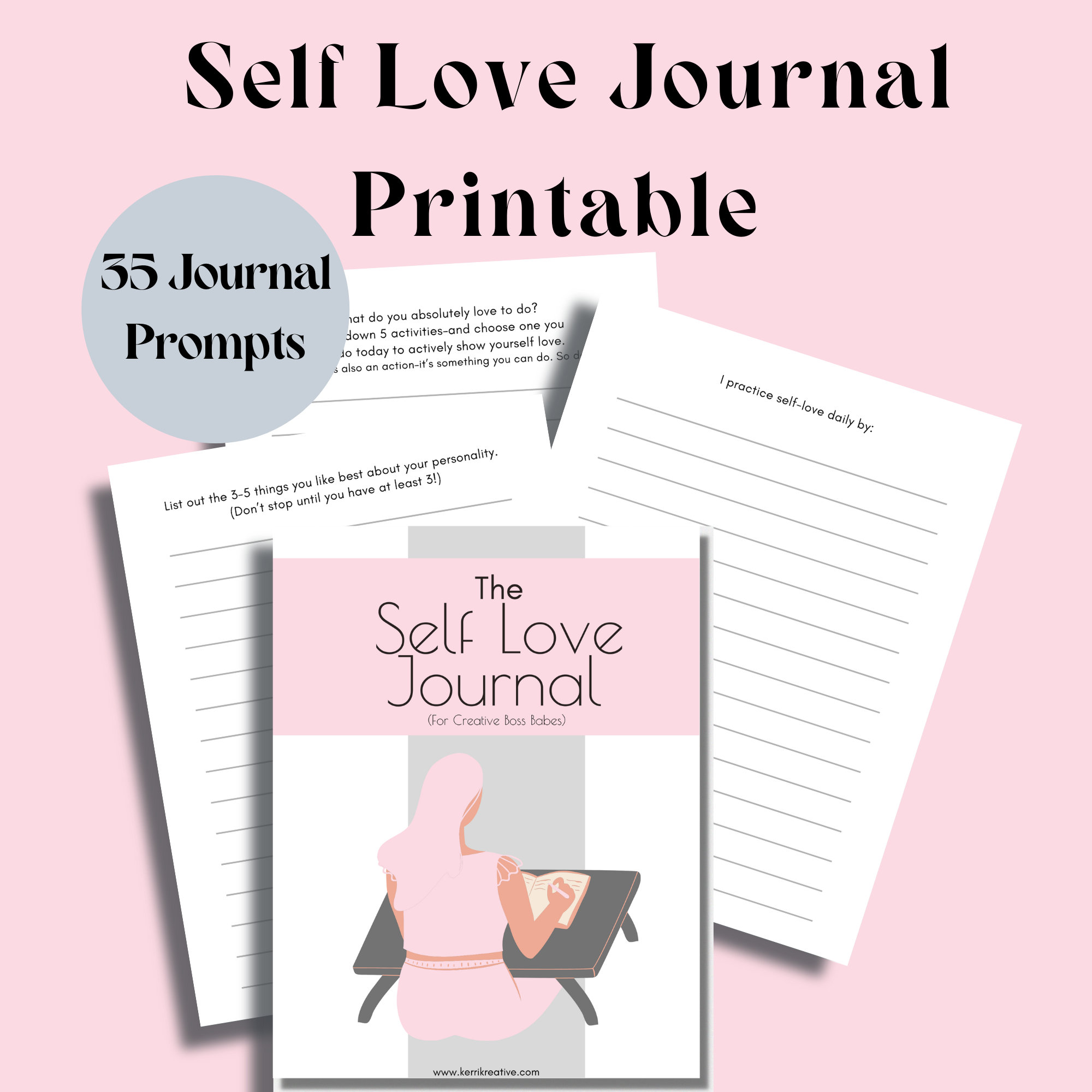 Printable Self Love Workbook/ebook Self Love Journal Self - Etsy