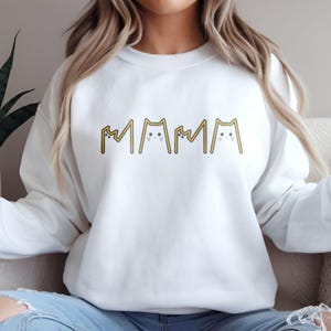 Cat Mama PNG Design | Cute Cat Letters Sublimation | Cat Mom Shirt Graphic | Digital Download for Cat Lovers | DTF Print Ready