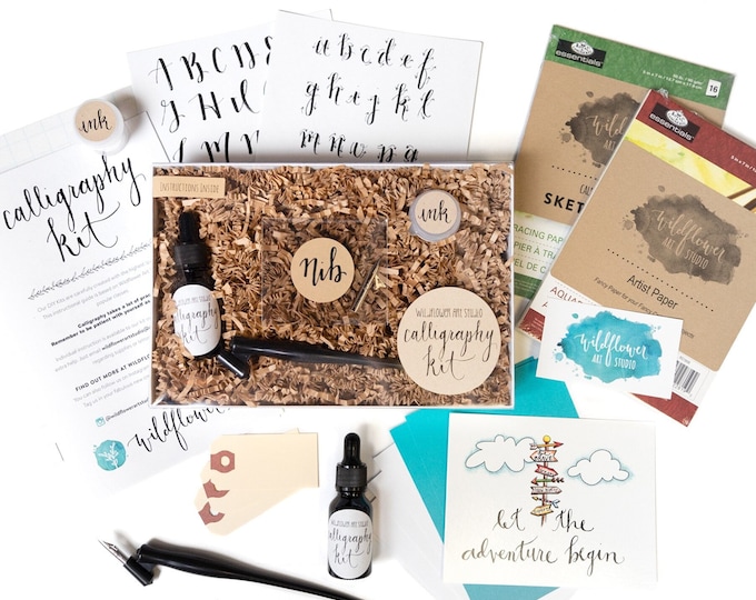 DIY Calligraphy Starter Kit: Award-Winning Beginner Pen Set