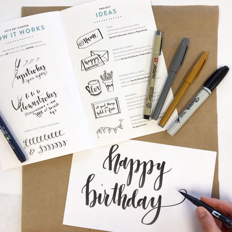 The Best Pens, Paper, and Supplies for Hand Lettering – Hand