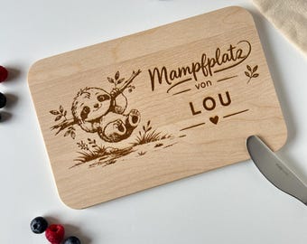 Personalized Breakfast Board – Premium Engraved Board – Sustainable Gift, Birth, Christening, Baby Gift, Birthday