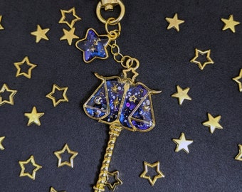 Libra: Celestial Zodiac Key Keychain