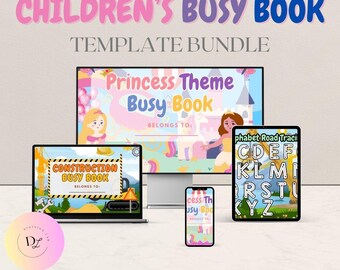 Libros infantiles personalizados, divertidos y relajantes, libros de actividades.