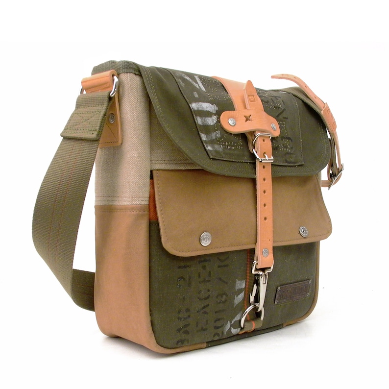 Armee Canvas Messenger Bag Marine Kitbag deutsche Armee | Etsy