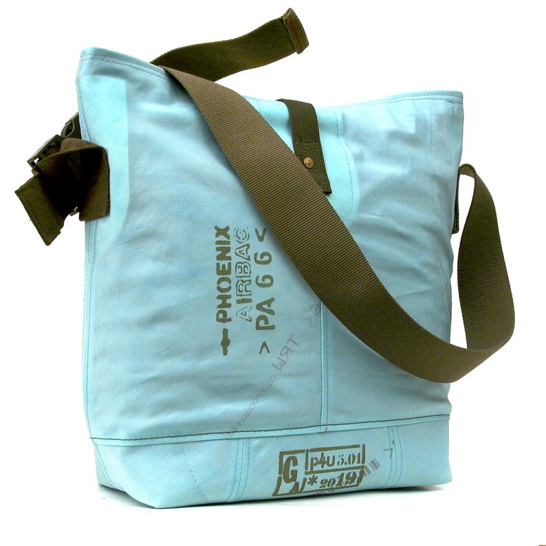 Vegan Messenger Bag Lightweight Crossbody Bag Unisex Bag Etsy