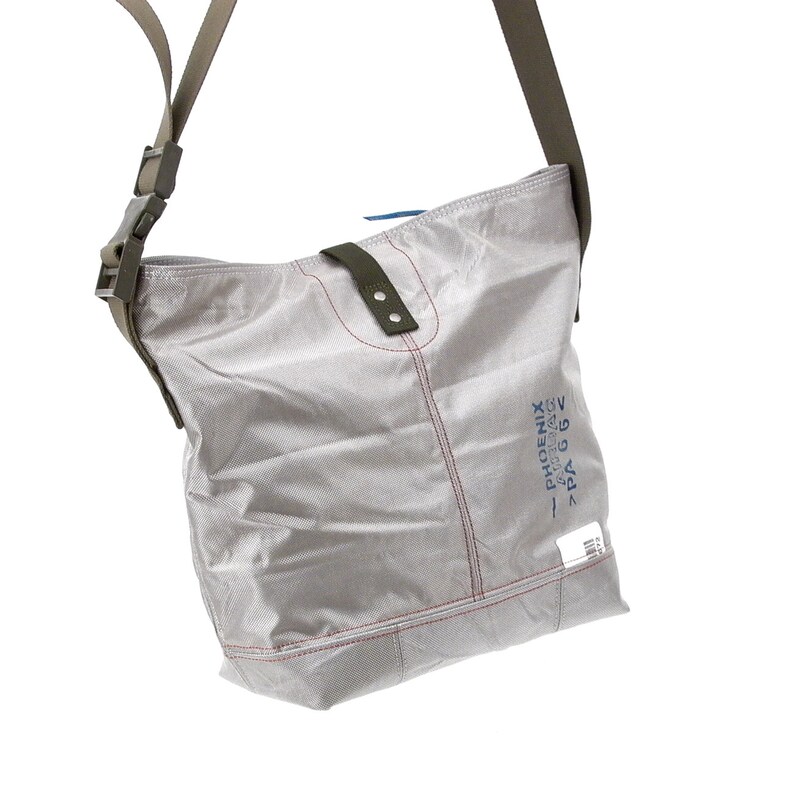 Vegan White Messenger Crossbody Bag Lightweight Bag Unisex Etsy