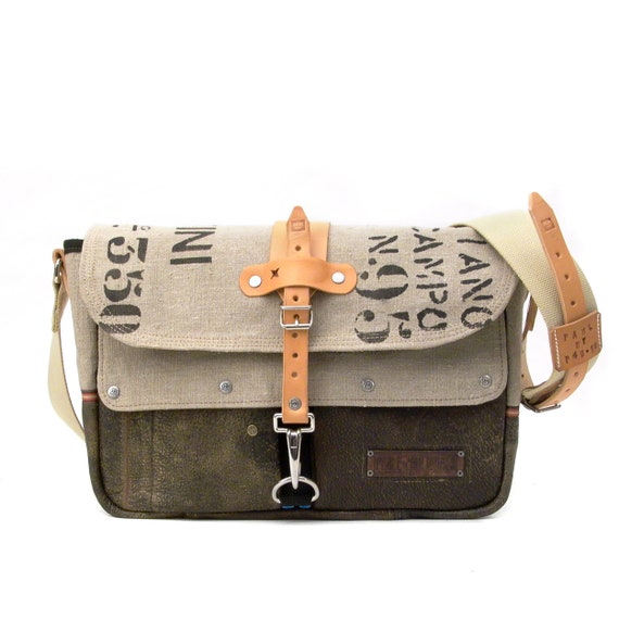 sustainable messenger bag
