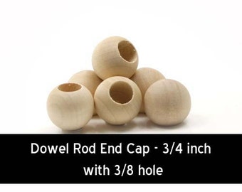 Wood Dowel Cap 19 32 Diameter Fits 1 4 Dowel Per 25