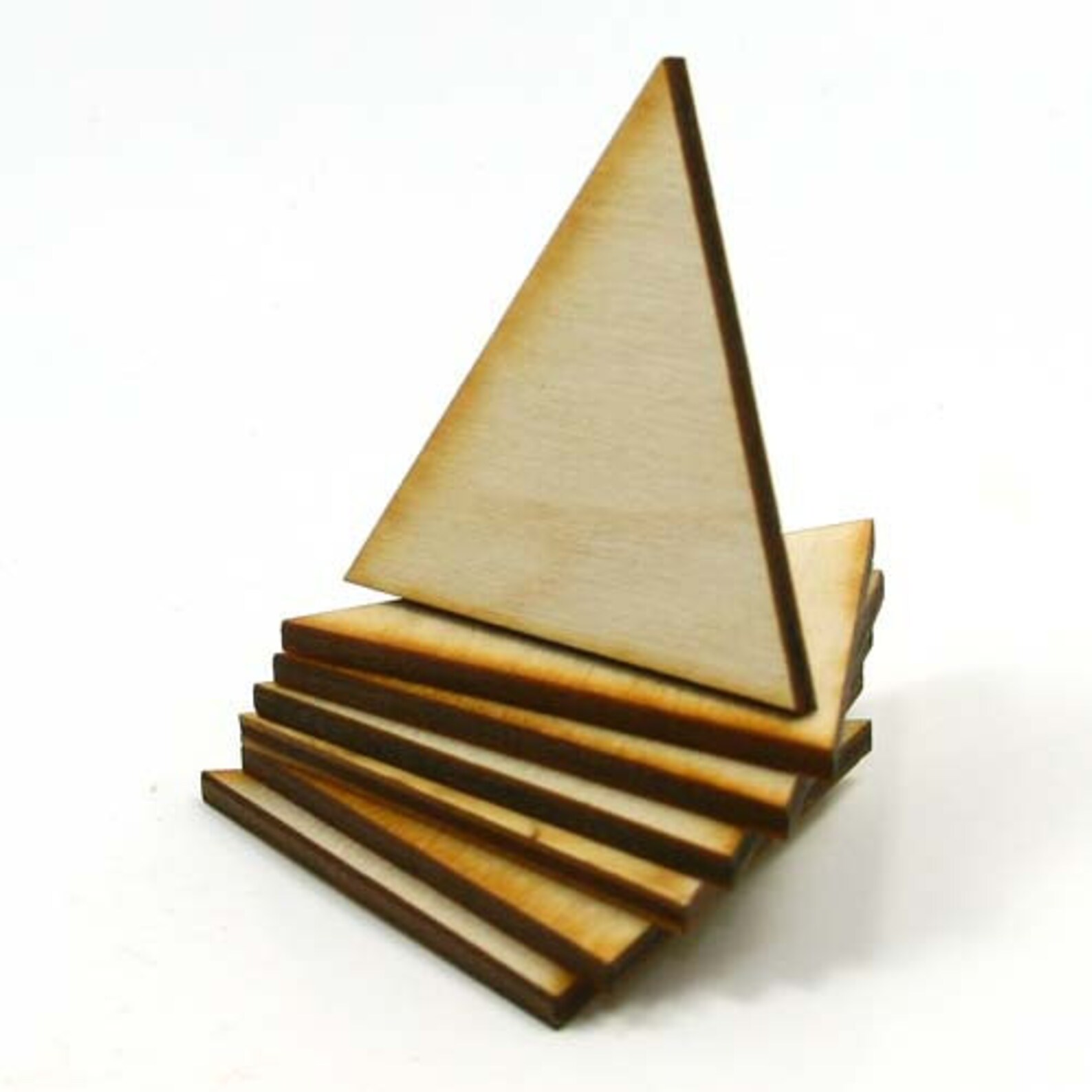 Unfinished Wood Triangle With Pointed Corners 1 Inch by 1 Etsy