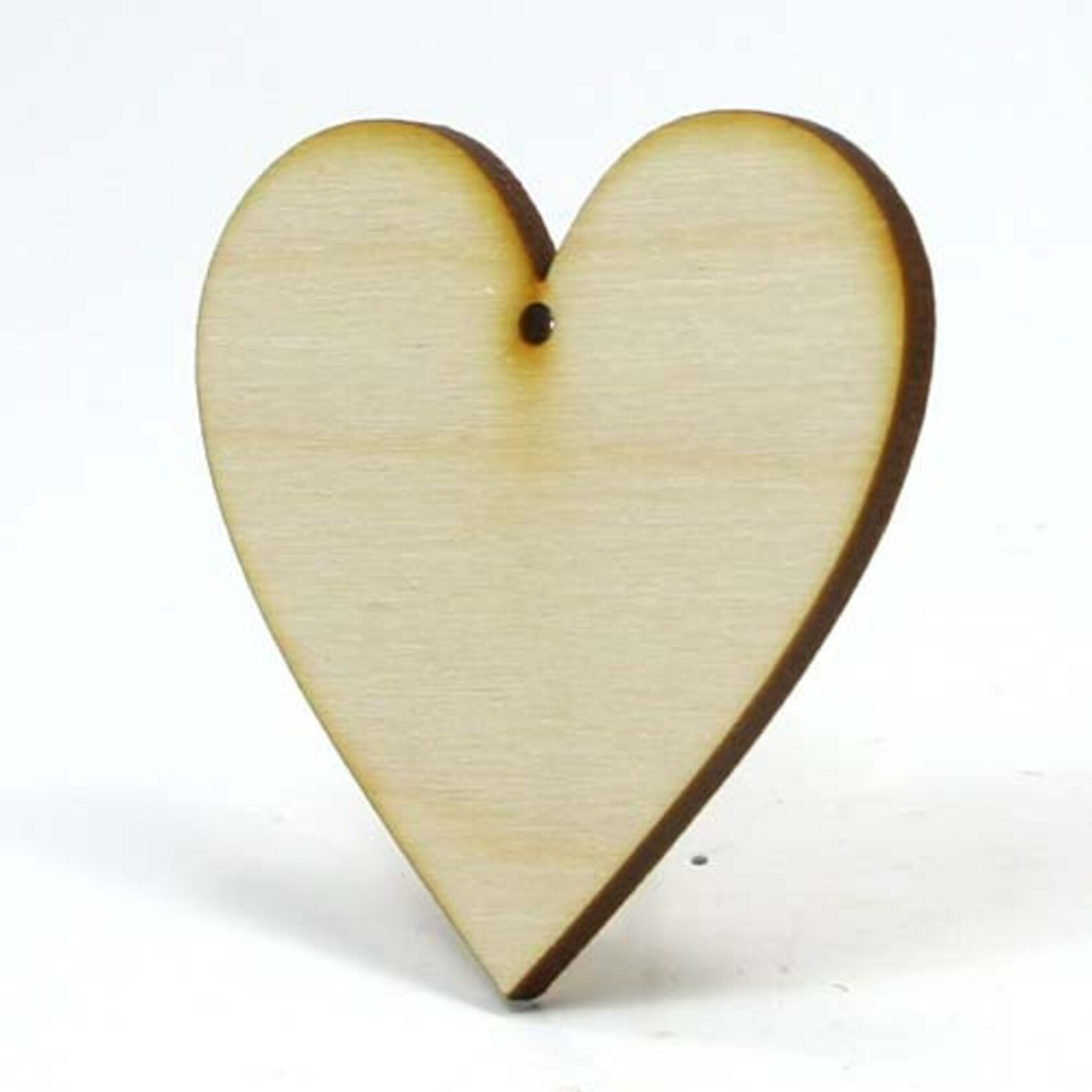 Unfinished Wood Heart 11/2 Inches Tall by 11/2 Inches Wide Etsy
