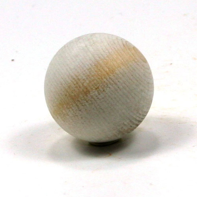 Unfinished Wood Ball 1-1/2 inch in diameter wooden shape WW-RB1500 image 4