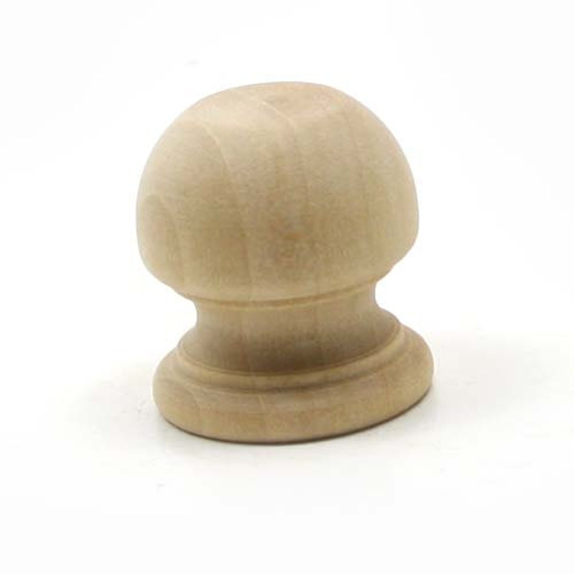 Unfinished Wood Finial Dowel Cap End 11/16 X 1 Inch With Etsy UK