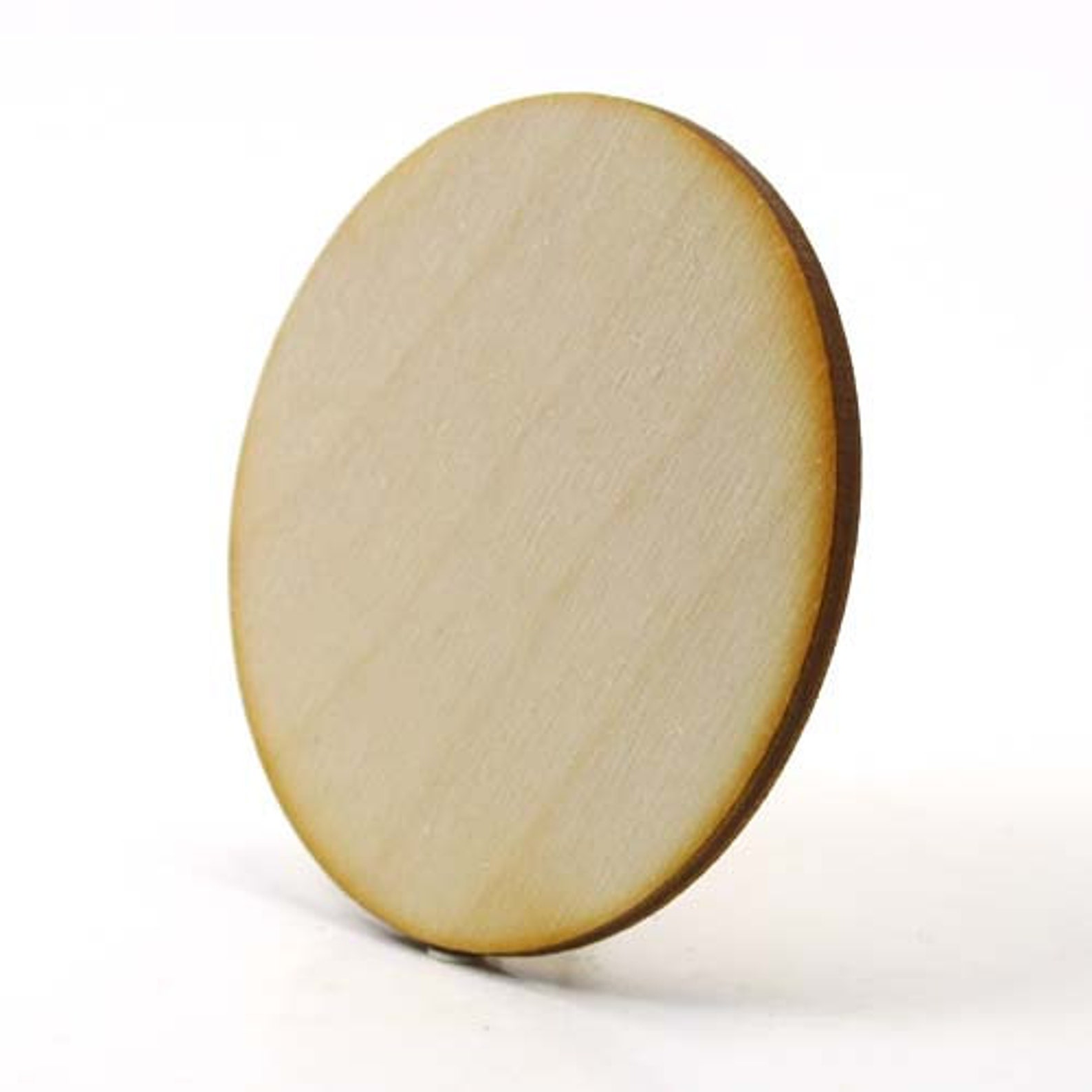 Unfinished Wood Circle Cutout 4 Inches in Diameter and 1/8 Etsy