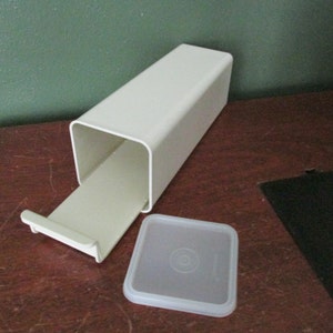 Tupperware Cheese or Cracker Container Vintage 3 Piece Set