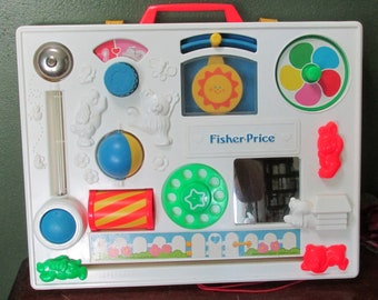 fisher price cot activity centre