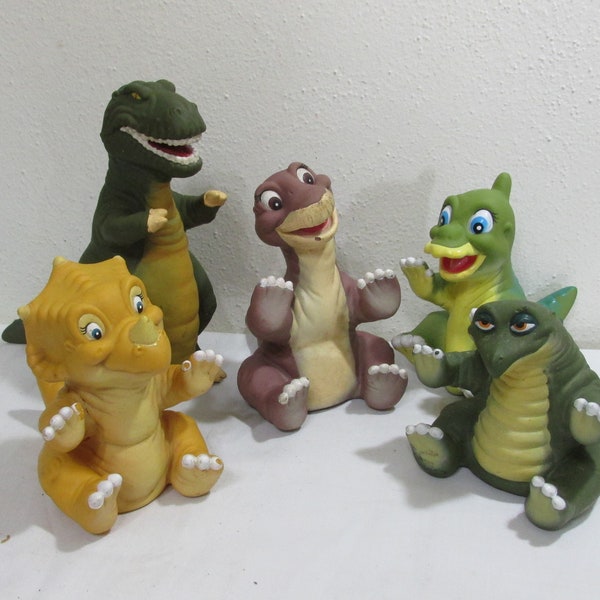 Land Before Time Puppets Ducky, Spike, Cera, Little Foot, Sharptooth  Choose One