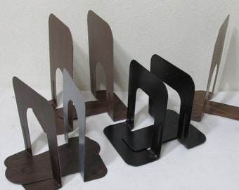 Metal Bookends Industrial Office Vintage Choice Library Book Holders