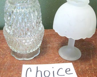 Fairy Lamp Candle Holder Choice Vintage Glass Patio Light