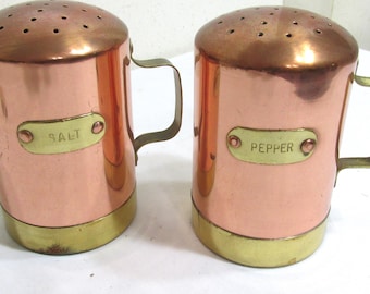 Copper Salt and Pepper Large Size Stove Top Cooking Size