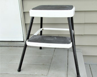 Reserved DONNA Original Folding COSCO Two Step Stool Chrome off