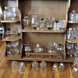 Clear Votive Cups Vintage Choice of Pair of Candle Holders