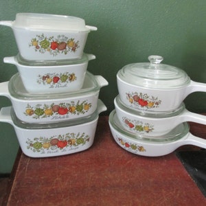 Corning Ware Spice of Life Vintage Choice