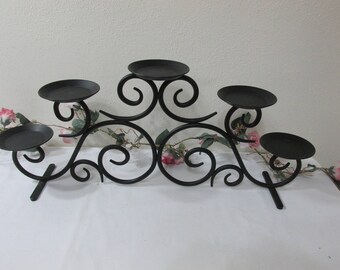 Iron Candelabra Etsy Se