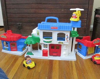 Fisher Price Village Etsy