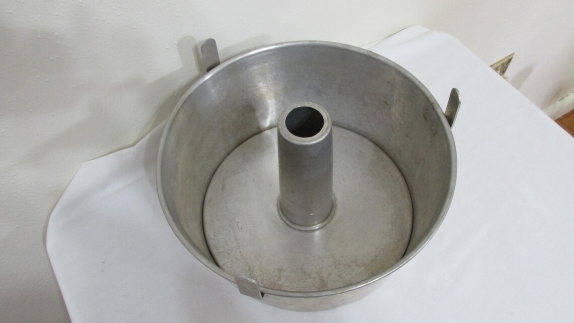 Angel Food Cake Pan Comet Aluminum Etsy