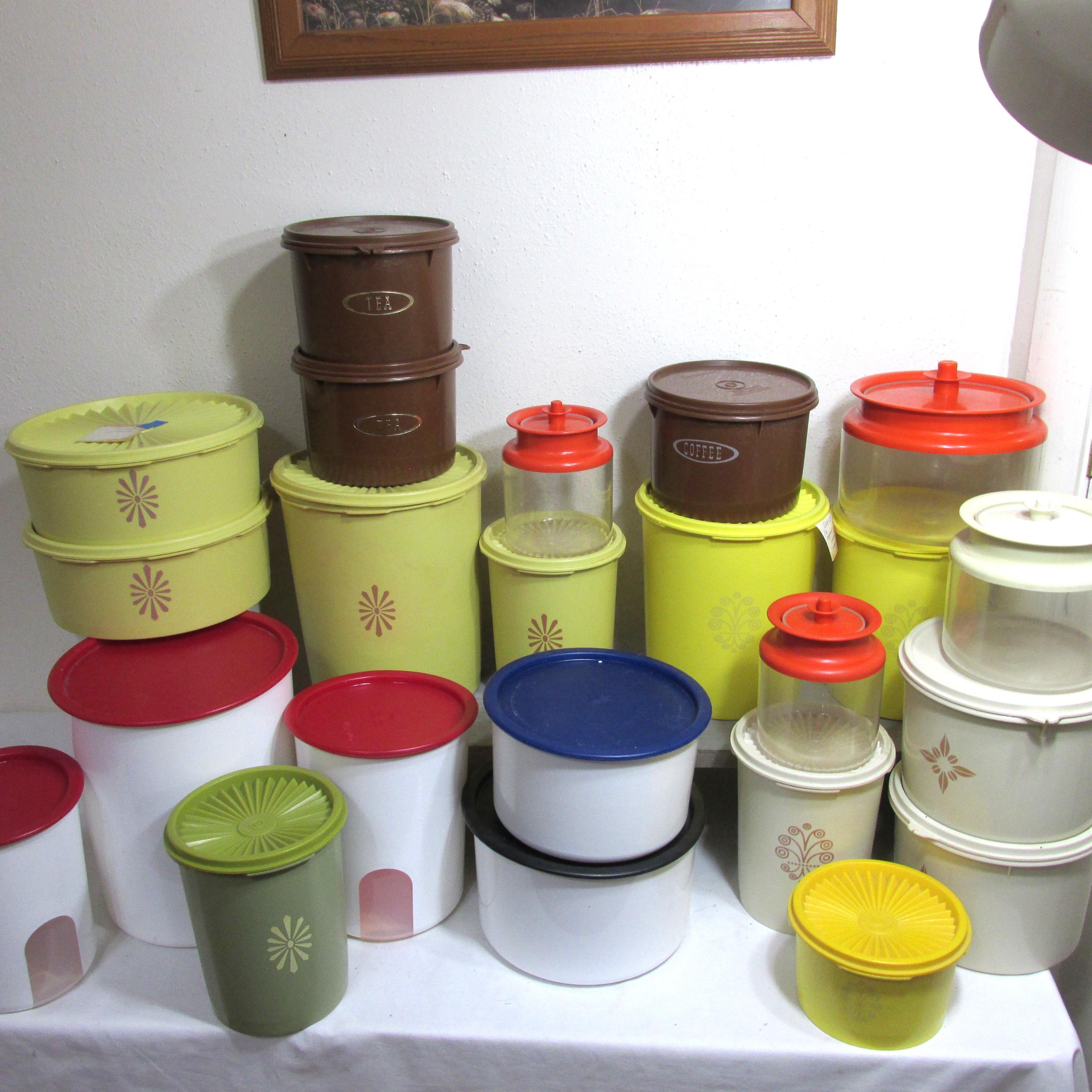 Tupperware Canisters Choice of Vintage Singles With Servalier Lids